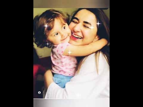 Meerab (yumna zaidi)with kids pics😍🥰