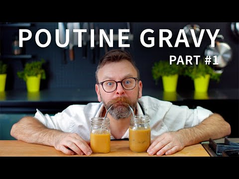 How to Make GRAVY || Easy Canadian Poutine Gravy Recipe || Classic Canadian Poutine || Part-01
