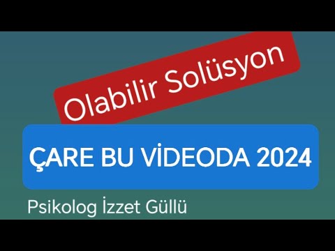 Olabilir 1 - Çare Bu Videoda 2024