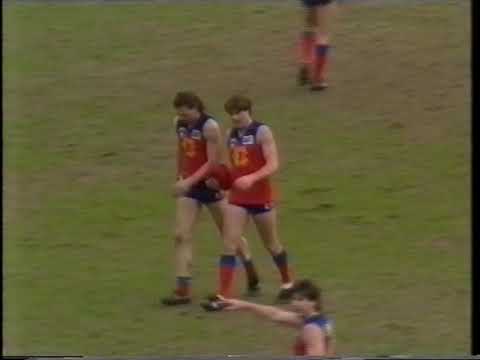 AFL Round 22, 1991 - Fitzroy vs North Melbourne - (Princes Park) - First half