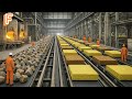 How Mineral Wool Is Made From Molten Rock In Massive Production Lines 8 Billion Ft² Every Year