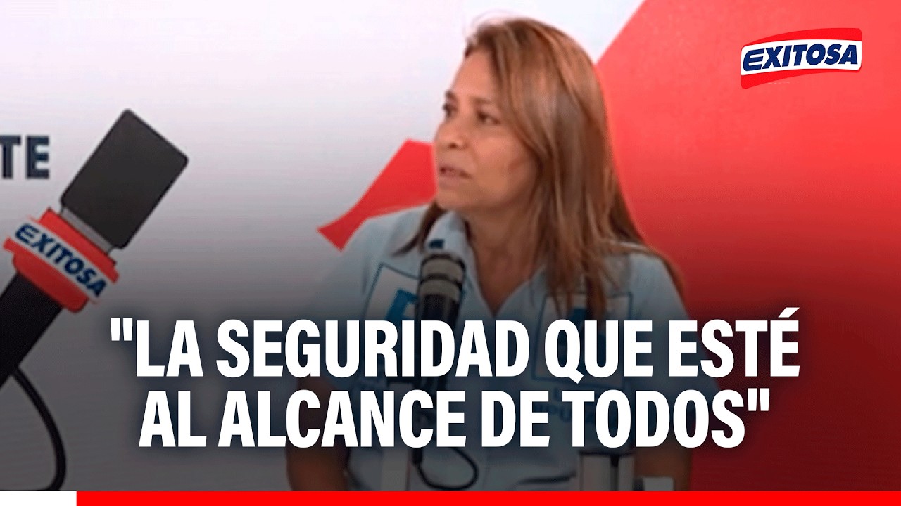 🔴🔵 Lizzi Sueldo sobre sus propuestas en las Elecciones: "La seguridad que esté al alcance de todos"