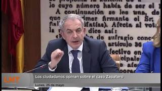 Los ciudadanos opinan sobre el caso Zapatero
