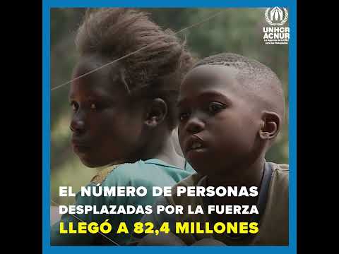 82,4 millones de personas desplazadas por la fuerza en 2020