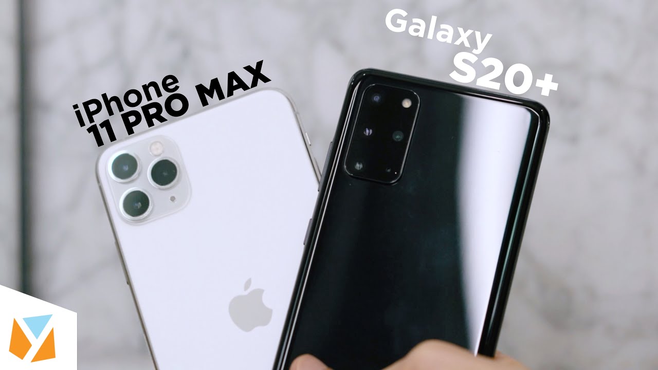 Samsung Galaxy S20+ VS iPhone 11 Pro Max Comparison Review