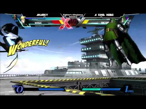 MASH DI BUTTON  UMVC3 - 02 ANARKY VS A KIND HOBO