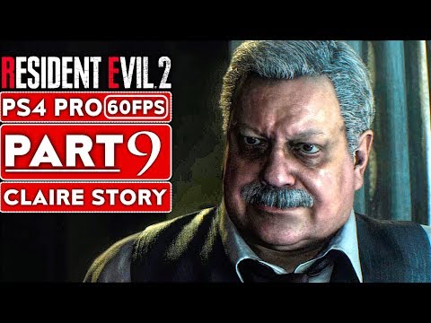 RESIDENT EVIL 2 REMAKE Gameplay Walkthrough Part 9 Claire Story [1080p HD 60FPS PS4] - No Commentary