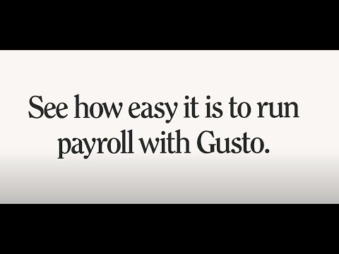 How to Run Payroll in Gusto