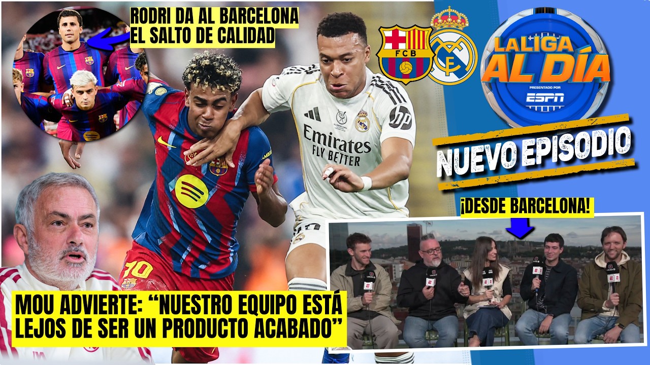 REAL MADRID saldrá ante BARCELONA a BATALLAR en CLÁSICO; Mou habla de GANAR TÍTULOS | La Liga Al Día