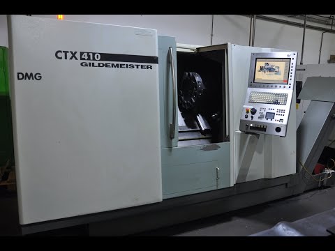 CNC Lathe DMG GILDEMEISTER CTX 410 2006