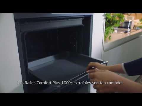 Raíles de Hornos con Sistema Comfort Plus | Bandejas 100% Extraíbles