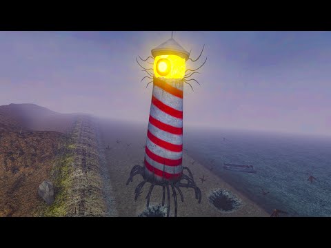 LIGHTHOUSE MONSTER HUNTS ME - Meme Coffin Dance | Subscribe 👇 | #shorts