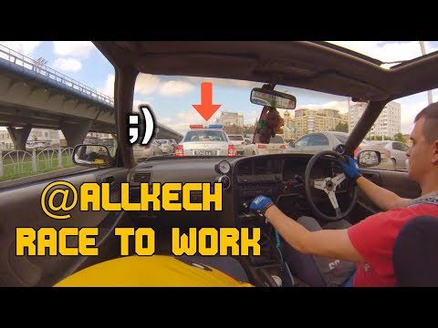 @allkech jzx81 Race to Work on Drift Car
