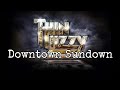 THIN LIZZY - Downtown Sundown (Lyric Video)