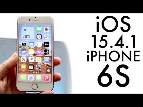 iOS 15.4.1 On iPhone 6S! (Review)