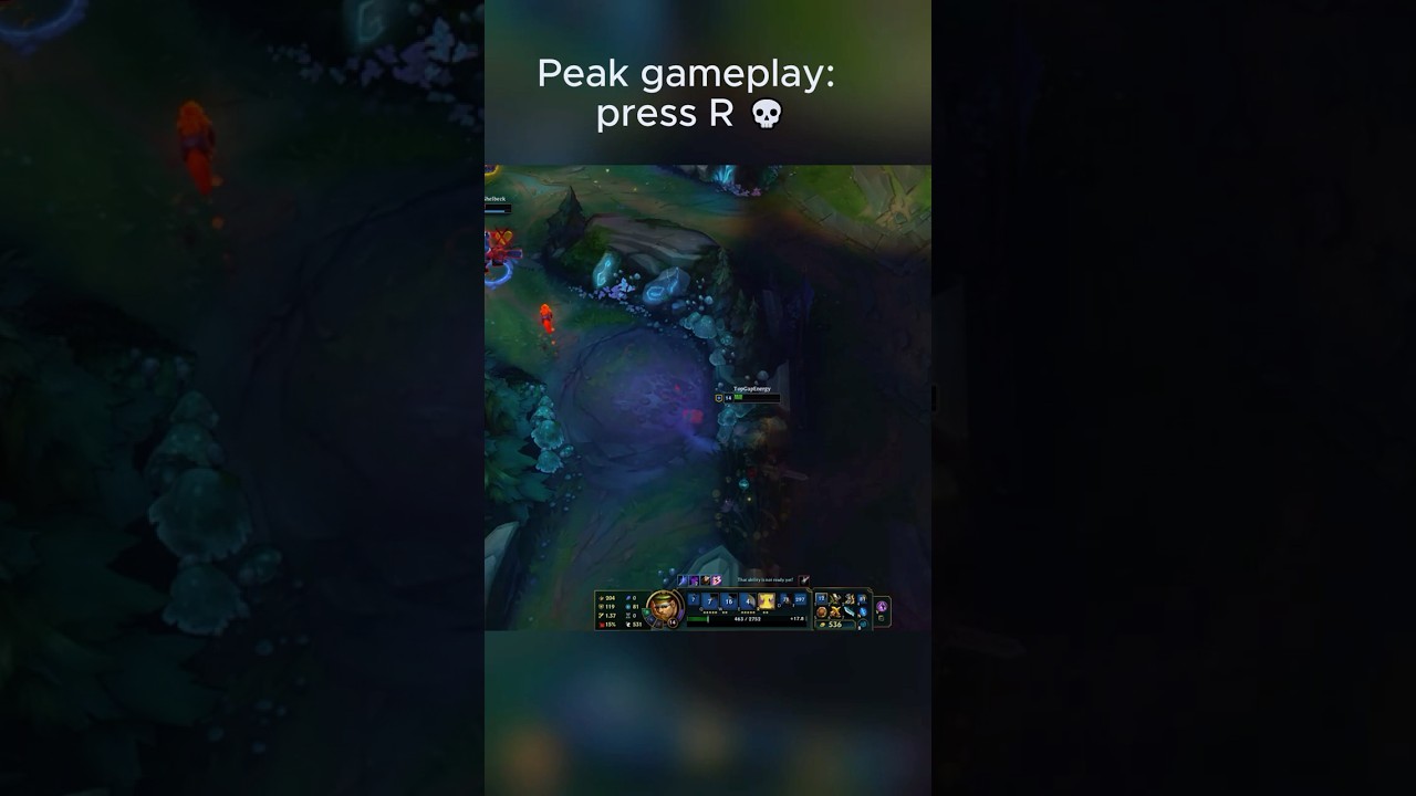 Peak gameplay: press R☠️