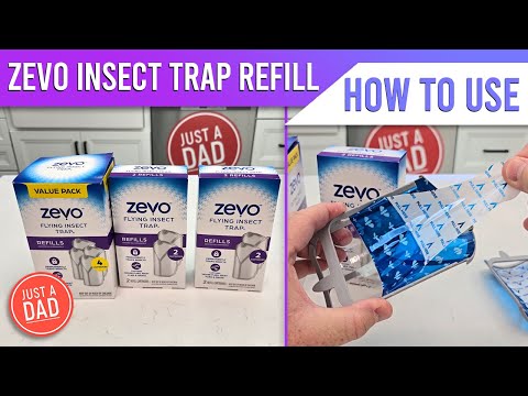 ZEVO Flying Insect Trap Refills How to Use