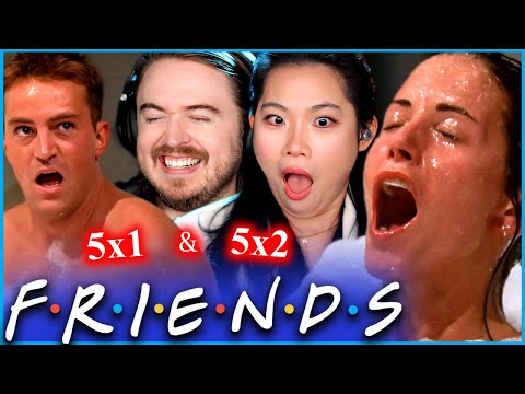 **NOT PREPARED FOR SEASON 5** Friends Reaction S5 Episodes 1 & 2 : FIRST TIME WATCHING