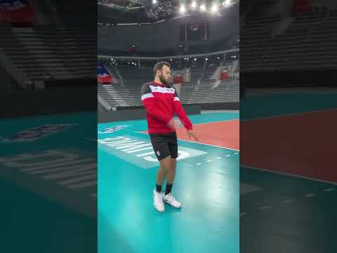 Ivan Zaytsev practice shots volleyball #shorts #volleyball #Ivan Zaytsev