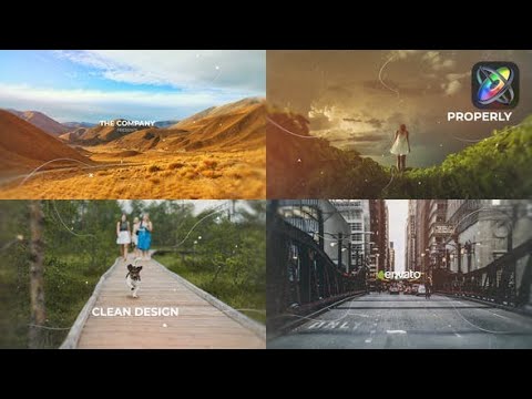 Apple Motion Template: Elegant Parallax Slideshow