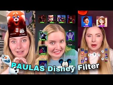 Paula's DISNEY FILTER Mix 2 📱👸 What's my favorite movie? 🫢