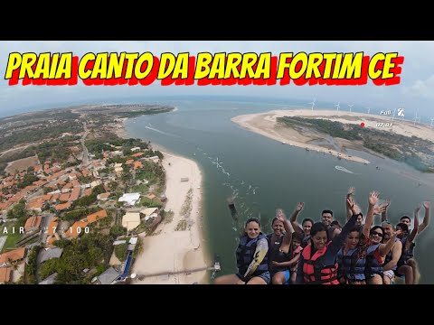 Um dia no canto da barra no fortim CE