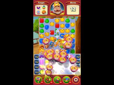 Royal Match Level 3205 - NO BOOSTERS GAMEPLAY 👑 | SKILLGAMING ✔️