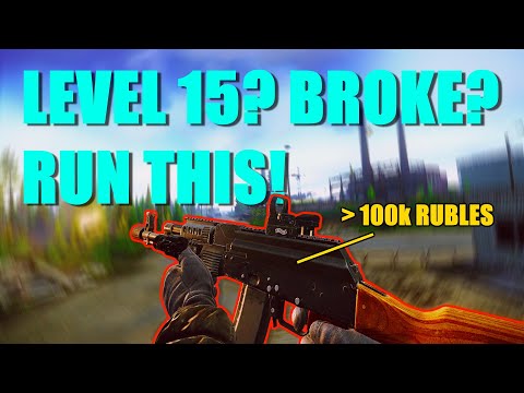 Only Have 100k? Run this! BUDGET 545 AK 74 + 556 SCAR Build | Trader Level 2 | Escape from Tarkov