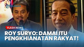 Roy Suryo Ogah Damai dengan Jokowi, Anggap Mediasi sebagai Bentuk Pengkhianatan terhadap Rakyat