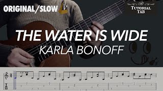 The Water Is Wide - Karla Bonoff (Fingerstyle Tutorial with TAB)