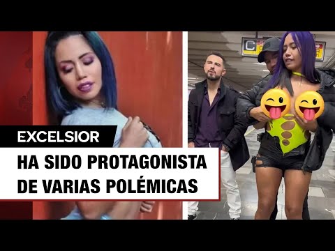 ¿Quién es Luna Bella? La mujer que desató polémica por video explícito en el Metro CDMX