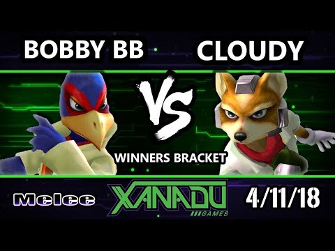 S@X 245 SSBM - Bobby B.B. (Falco) Vs. Cloudy (Fox)  - Smash Melee Winners Bracket
