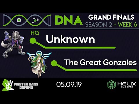 DNA 2.6 - HQ | Unknown (Wolf) vs The Great Gonzales (Palutena) - Grand Finals