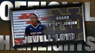 Notre Dame Guard Jewell Loyd | 2014-15 Official Highlights