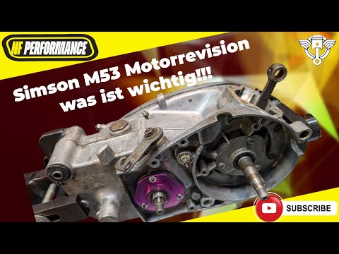 Simson engine M53 regenerate & detect wear - S50, KR51, KR51/1, SR4-2 what is important?