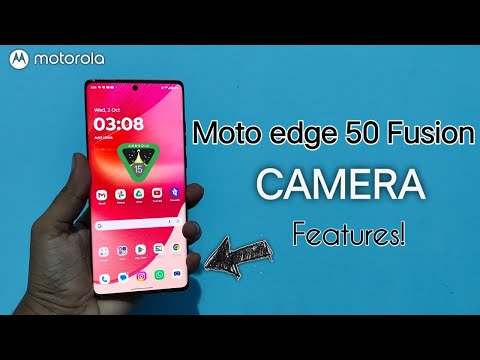 Moto edge 50 fusion camera features 🔥 | Moto edge 50 fusion camera settings #motoedge50fusion