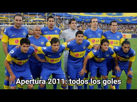Todos los goles de Boca campeón del Torneo Apertura 2011