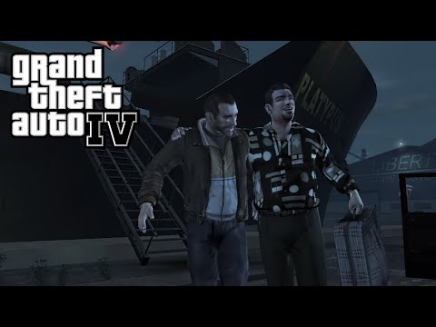 Niko Bellic meets his cousin Roman