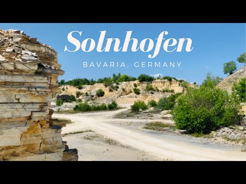 Solnhofen 🦕 ⛪️ ⛰, Bavaria, Germany (Solnhofen, Mittelfranken)