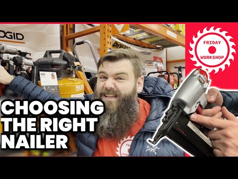 Which is the Best Finish Nailer - Brad Nailer vs Pin Nailer vs Finish Nailer