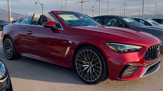 2025 Mercedes-AMG CLE 53 Cabriolet Review | Test Drive, 443 HP, Interior & Exhaust Sound