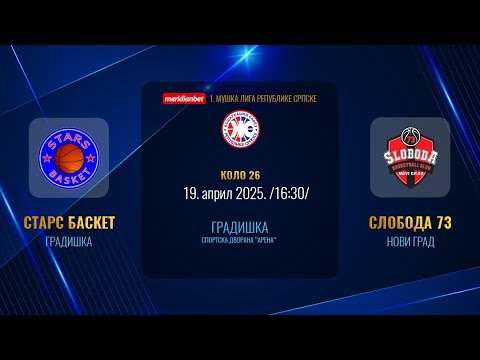 KK STARS BASKET - KK SLOBODA 73