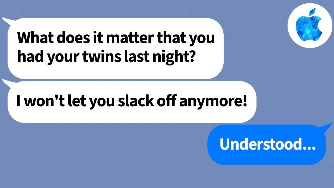 【Apple】While I was trying to stay at my mother in law's before having my twins