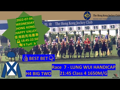2022-07-06 WEDNESDAY|🇭🇰HONG KONG HAPPY VALLEY HORSE RACING SELECTION|TIPS|WINNER|香港跑馬地赛事