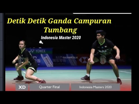 Detik Detik Melati daeva dan Praveen Jordan dikalahkan Thom Gicquel dan Delphine Delrue di Indonesia