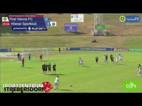 25.09.16 First Vienna FC - Wiener Sportklub - Highlight  (1. Halbzeit / 25:10) am 25.09.2016 14:25