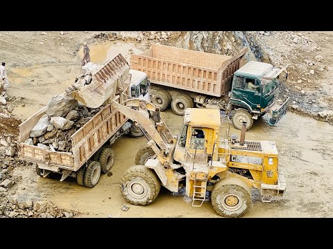 Extreme Heavy Machinery | Caterpillar Loading Big RockCaterpillar at Work | Loading Huge/