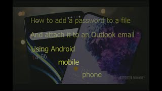 How to Password Protect a File Using Android Phone (From OneDrive)