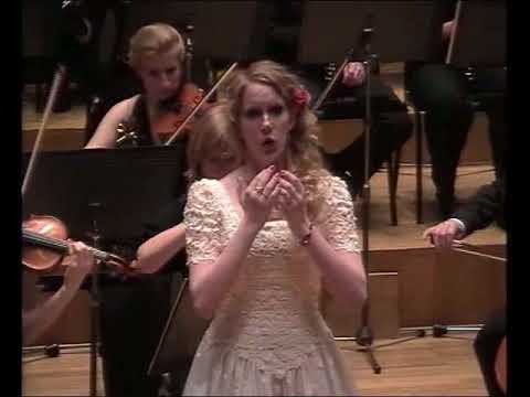 Nikola Uramová - aria Mařenka "Och, jaký žal...Ten lásky sen"