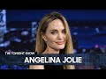 Angelina Jolie Makes Barefoot Return To Late Night After Decade Away To Talk Maria The Outsiders